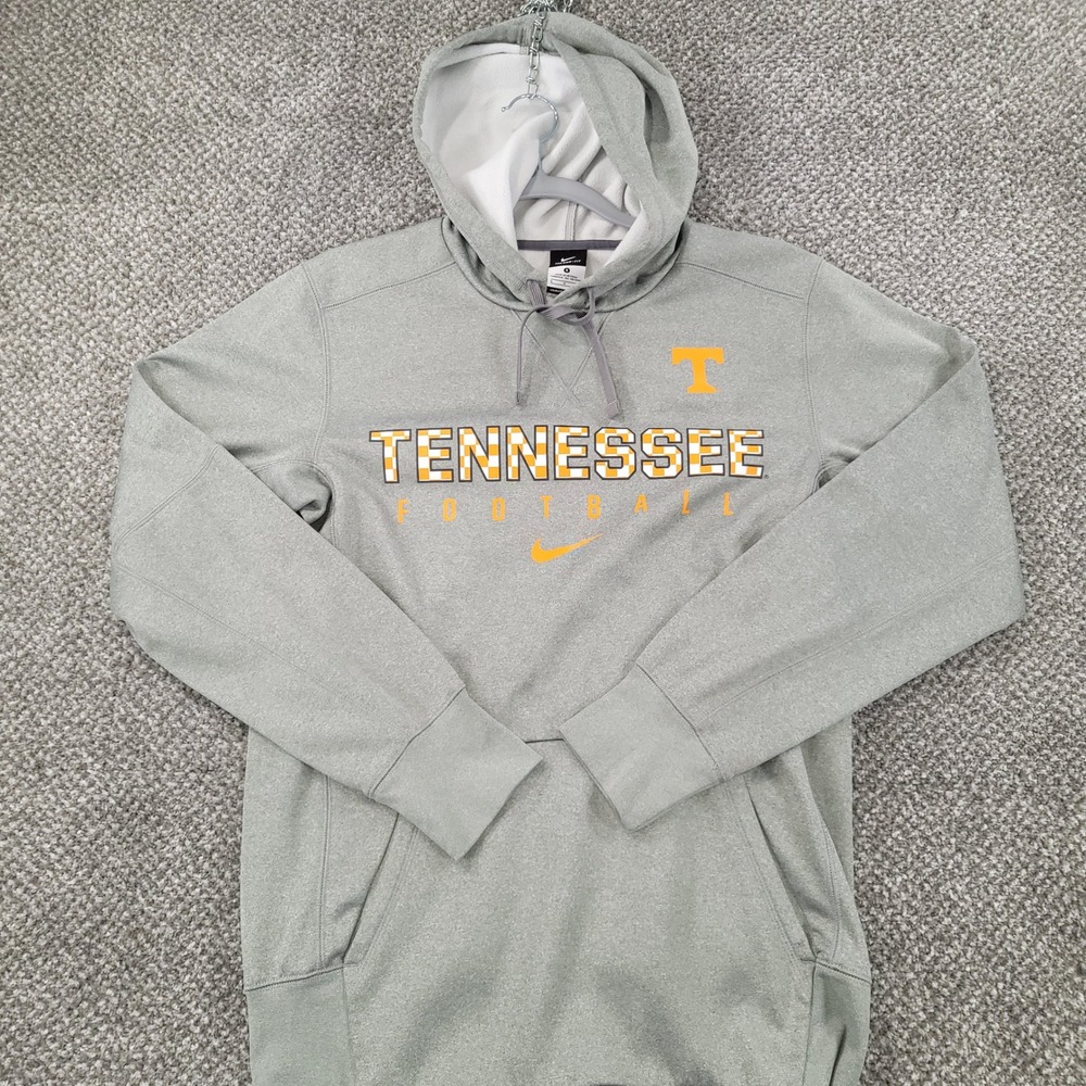 Nike‎ Therma-FIT Tennessee Volunteers Football Hoodie Mens Small Checkerboard